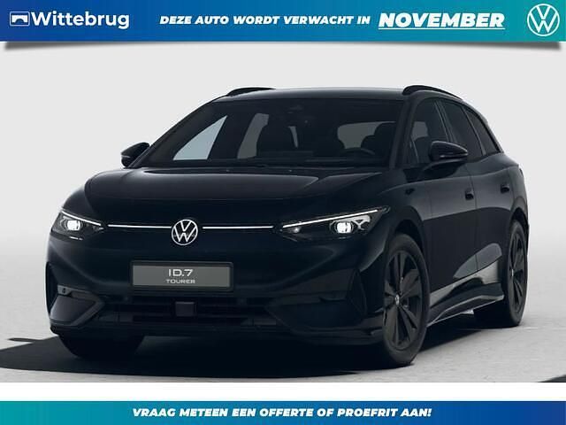 Zwart Nieuw 2025 VW ID.7 Pro Stationwagen | € 55.995 (Goede deal) - Afbeelding 1/4