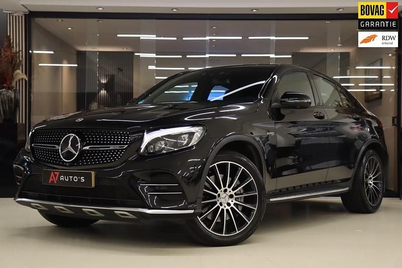 Zwart Gebruikt 2017 Mercedes GLC43 AMG AMG Coupé | € 41.950 (Eerlijke prijs) - Afbeelding 1/4