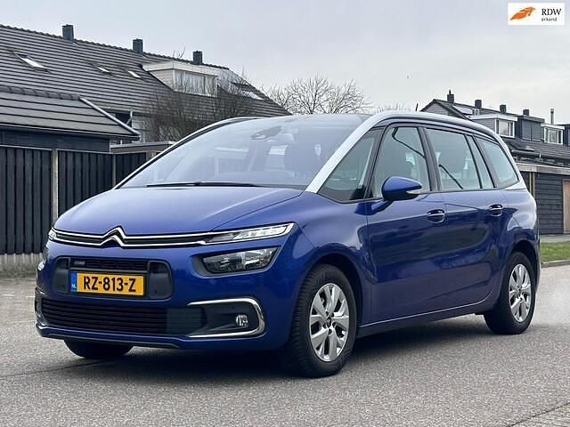 Blauw Occasion 2017 Citroën Grand C4 Picasso PureTech MPV | € 8.950 (Eerlijke prijs) - Afbeelding 1/3