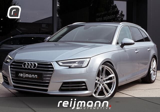 Grijs Gebruikt 2016 Audi A4 Sport Stationwagen | € 17.990 (Eerlijke prijs) - Afbeelding 1/4