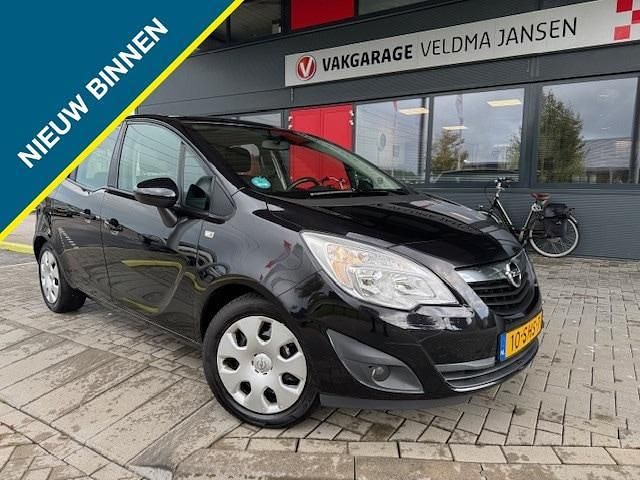 Zwart Gebruikt 2011 Opel Meriva Edition+ MPV | € 4.450 (Eerlijke prijs) - Afbeelding 1/4