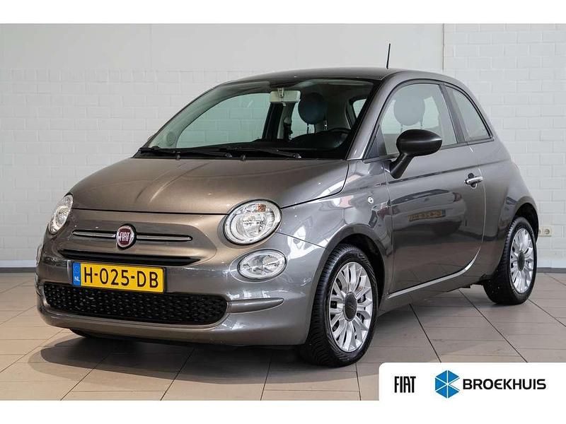Grijs Gebruikt 2020 Fiat 500 Young Hatchback | € 10.450 (Eerlijke prijs) - Afbeelding 1/4
