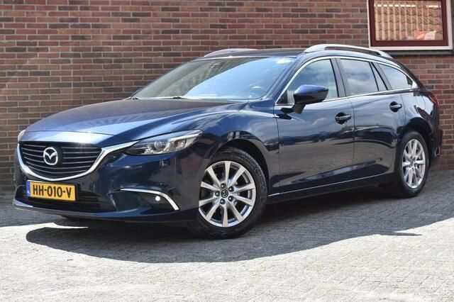 Blauw Gebruikt 2015 Mazda 6 Stationwagen | € 5.449 (Eerlijke prijs) - Afbeelding 1/4