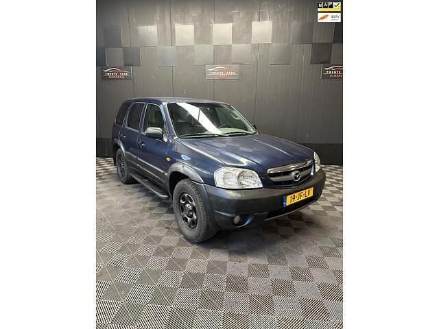 Blauw Gebruikt 2002 Mazda Tribute Exclusive SUV | € 2.950 - Afbeelding 1/4