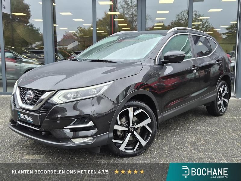Zwart Gebruikt 2019 Nissan Qashqai Tekna+ SUV | € 22.740 (Iets duurder) - Afbeelding 1/4