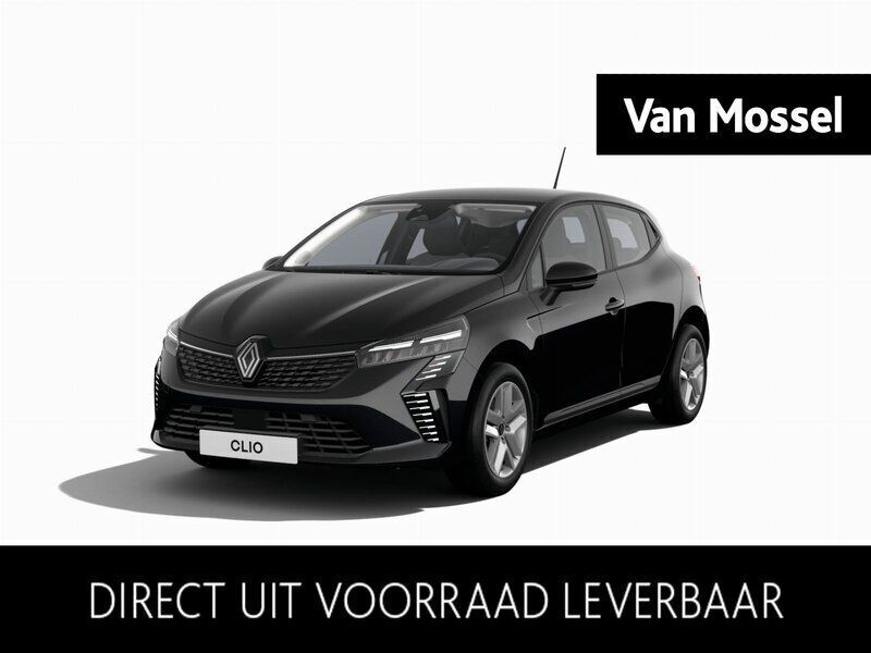 Zwart Nieuw 2025 Renault Clio V Evolution Hatchback | € 27.890 (Eerlijke prijs) - Afbeelding 1/4