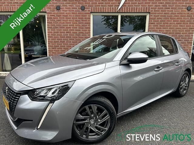 Grijs Gebruikt 2021 Peugeot 208 Active Hatchback | € 11.899 (Eerlijke prijs) - Afbeelding 1/4