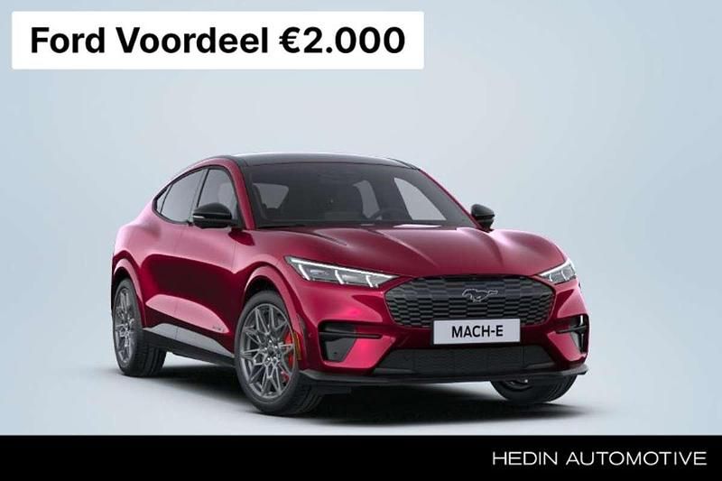 Rood Nieuw 2025 Ford Mustang Mach-E GT SUV | € 68.500 - Afbeelding 1/3