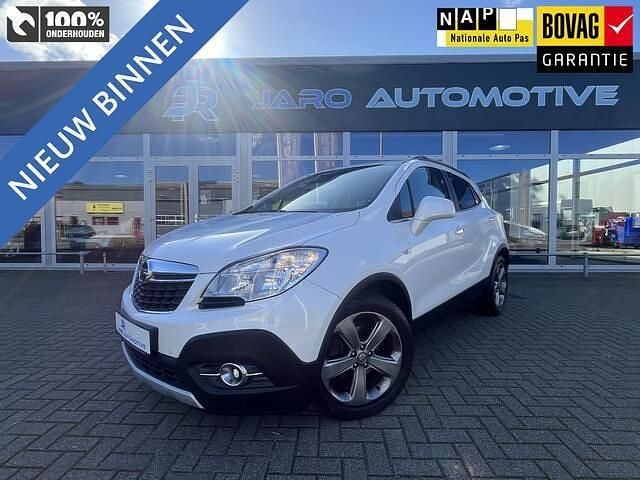 Wit Gebruikt 2014 Opel Mokka Cosmo SUV | € 9.995 (Eerlijke prijs) - Afbeelding 1/4