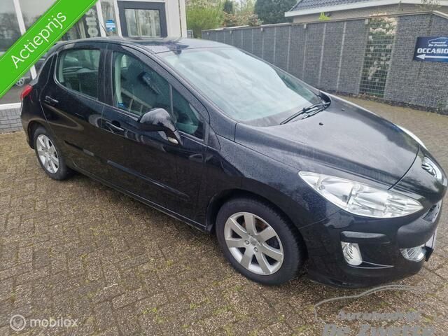 Zwart Gebruikt 2009 Peugeot 308 Style Hatchback | € 950 (Super prijs) - Afbeelding 1/4