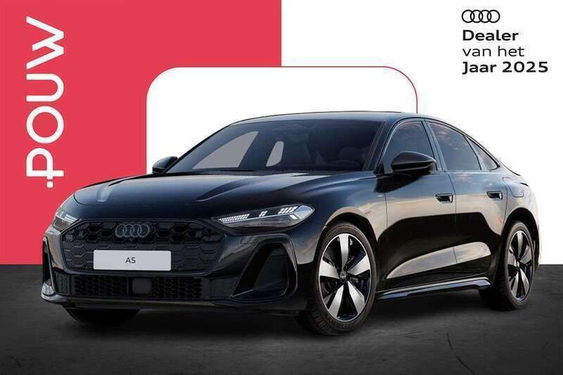 Zwart Nieuw 2025 Audi A5 S-Line Coupé | € 65.950 (Goede deal) - Afbeelding 1/4