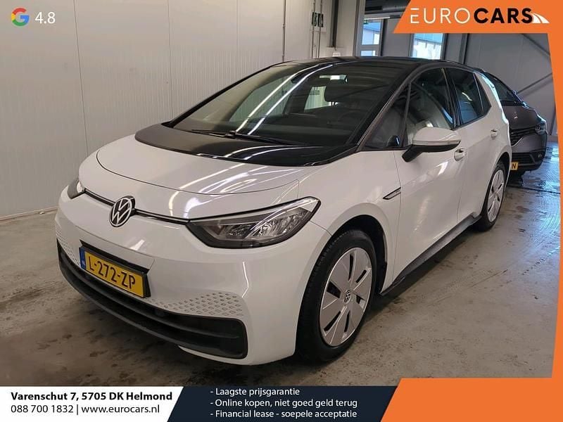Wit Gebruikt 2021 VW ID.3 Life Hatchback | € 17.890 (Super prijs) - Afbeelding 1/4
