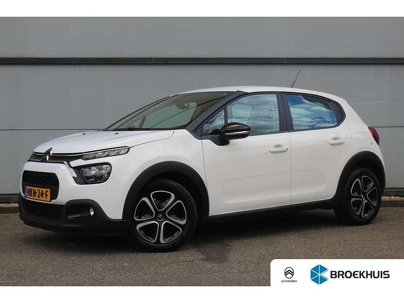 Wit Gebruikt 2022 Citroën C3 PureTech Hatchback | € 12.250 (Super prijs) - Afbeelding 1/4
