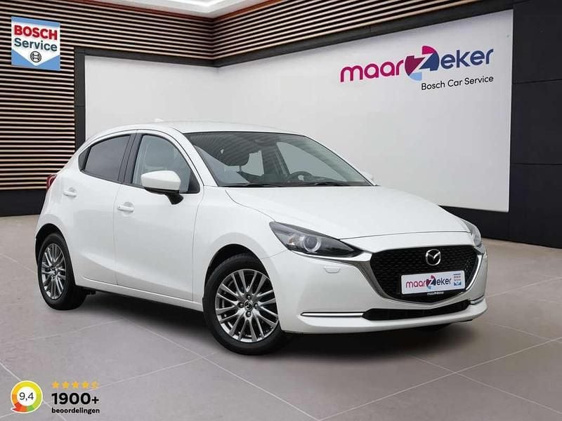 Wit Gebruikt 2023 Mazda 2 Luxury Hatchback | € 21.250 (Eerlijke prijs) - Afbeelding 1/3