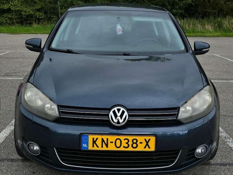 Blauw Gebruikt 2009 VW Golf VI Highline Stationwagen | € 3.700 (Eerlijke prijs) - Afbeelding 1/4