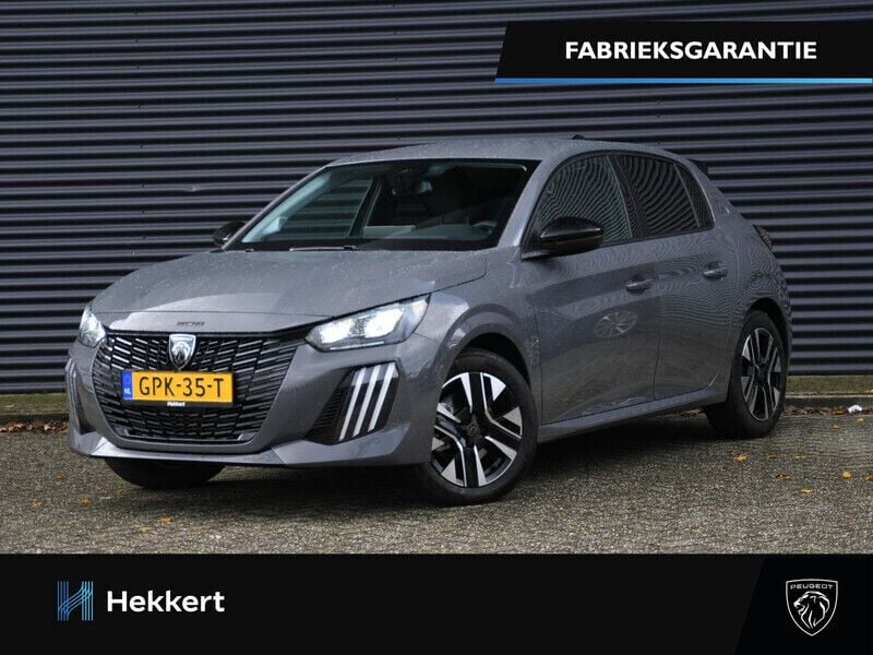 Grijs Gebruikt 2024 Peugeot 208 Allure Hatchback | € 29.929 (Duur) - Afbeelding 1/4