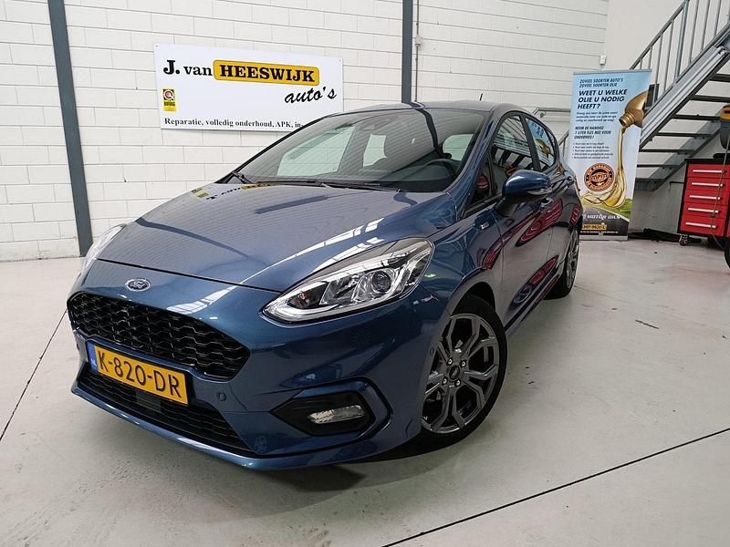 Occasion Ford Fiesta ST-Line X 125 PK (91 kW) 2020 Blauw Hatchback