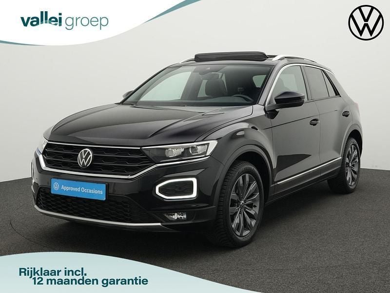 Zwart Gebruikt 2022 VW T-Roc Sportline SUV | € 31.850 (Eerlijke prijs) - Afbeelding 1/4
