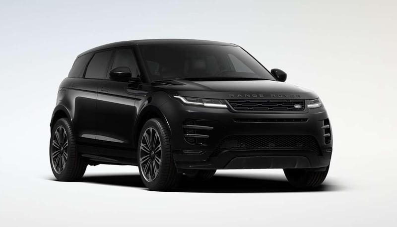 Zwart Nieuw 2024 Land Rover Range Rover evoque Graphite SUV | € 71.443 (Eerlijke prijs) - Afbeelding 1/4