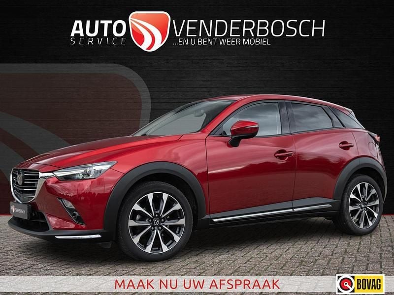 Rood Gebruikt 2018 Mazda CX-3 SUV | € 19.985 (Eerlijke prijs) - Afbeelding 1/4
