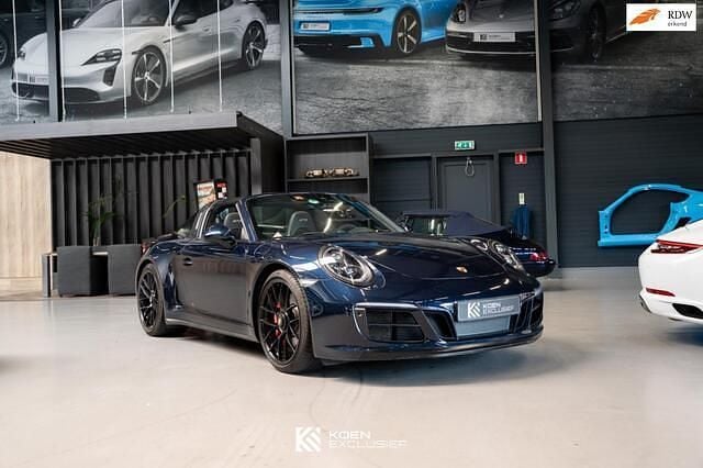 Blauw Gebruikt 2018 Porsche 911 Targa 4 Cabriolet | € 127.950 - Afbeelding 1/4