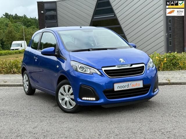Blauw, metallic lak Gebruikt 2019 Peugeot 108 Allure Hatchback | € 6.950 (Super prijs) - Afbeelding 1/4