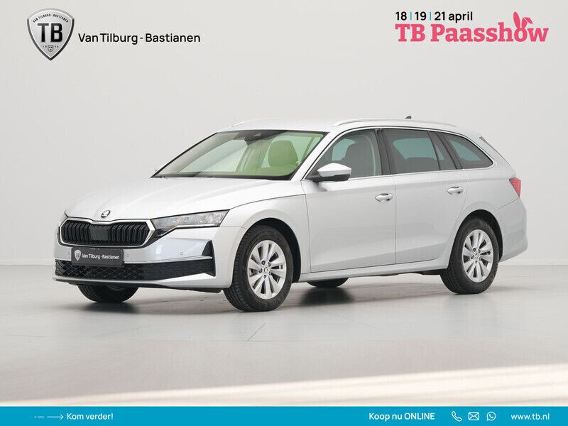 Zilver Gebruikt 2024 Skoda Octavia Business Line Stationwagen | € 33.335 (Eerlijke prijs) - Afbeelding 1/4