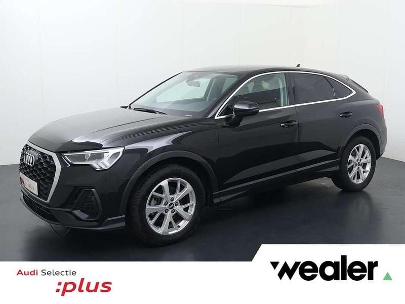 Zwart Occasion 2020 Audi Q3 Sportback Business SUV | € 27.840 (Super prijs) - Afbeelding 1/4