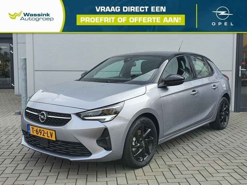 Grijs metallic Gebruikt 2022 Opel Corsa GS Line Hatchback | € 17.895 (Eerlijke prijs) - Afbeelding 1/4