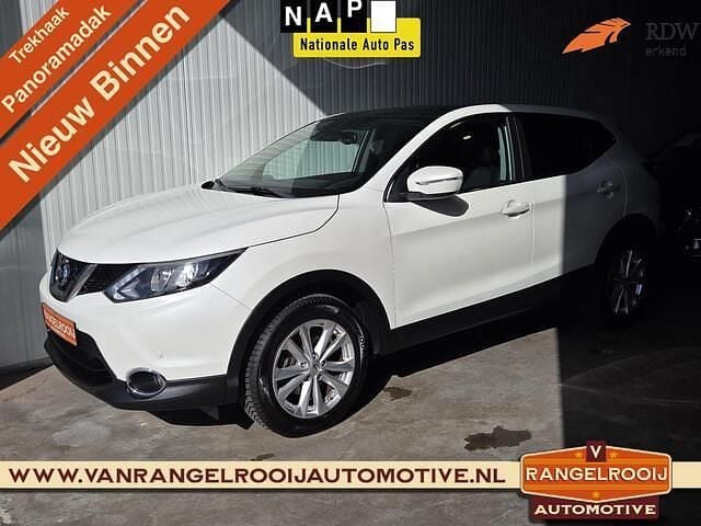 Wit Gebruikt 2014 Nissan Qashqai SUV | € 8.495 (Goede deal) - Afbeelding 1/4