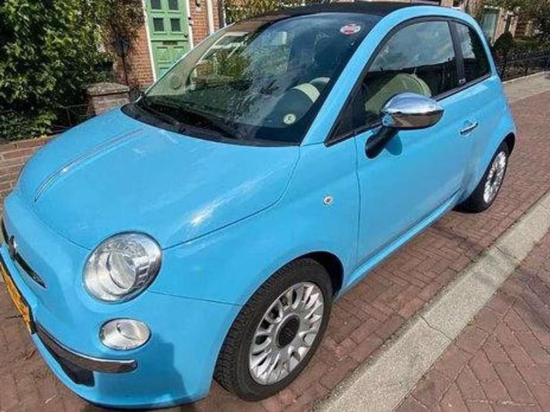 Blauw Gebruikt 2013 Fiat 500 Pop Hatchback | € 6.500 (Eerlijke prijs) - Afbeelding 1/4