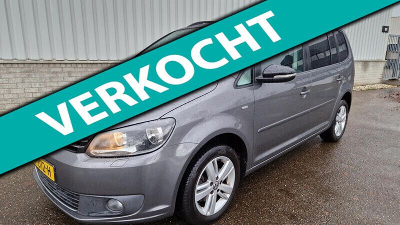 Grijs Gebruikt 2018 VW Touran Comfortline MPV | € 6.450 (Super prijs) - Afbeelding 1/4