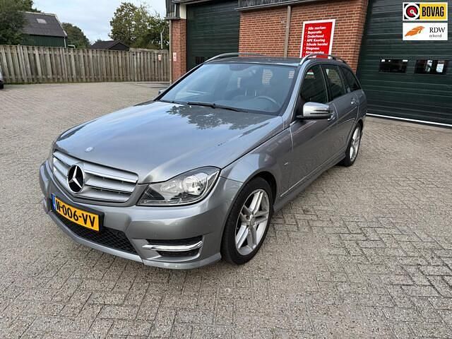 Grijs Gebruikt 2012 Mercedes C200 Business Stationwagen | € 11.750 (Iets duurder) - Afbeelding 1/4