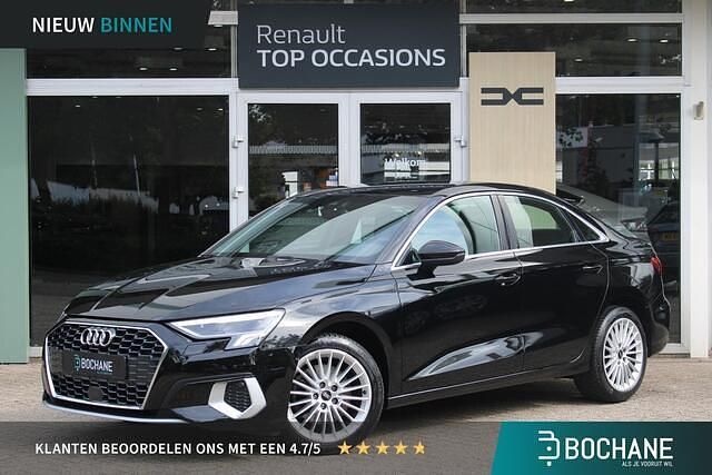 Zwart Gebruikt 2021 Audi A3 Business Sedan | € 20.950 (Goede deal) - Afbeelding 1/4