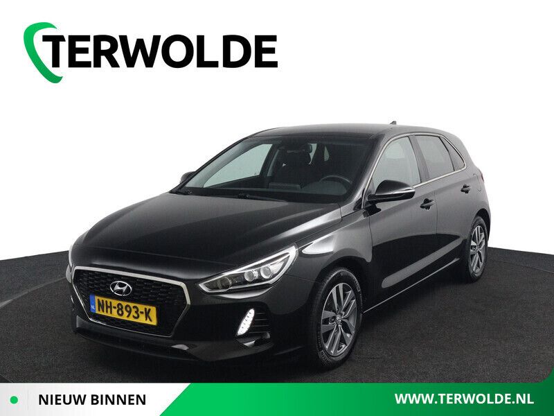 Zwart Gebruikt 2017 Hyundai i30 Edition Hatchback | € 13.840 (Iets duurder) - Afbeelding 1/4