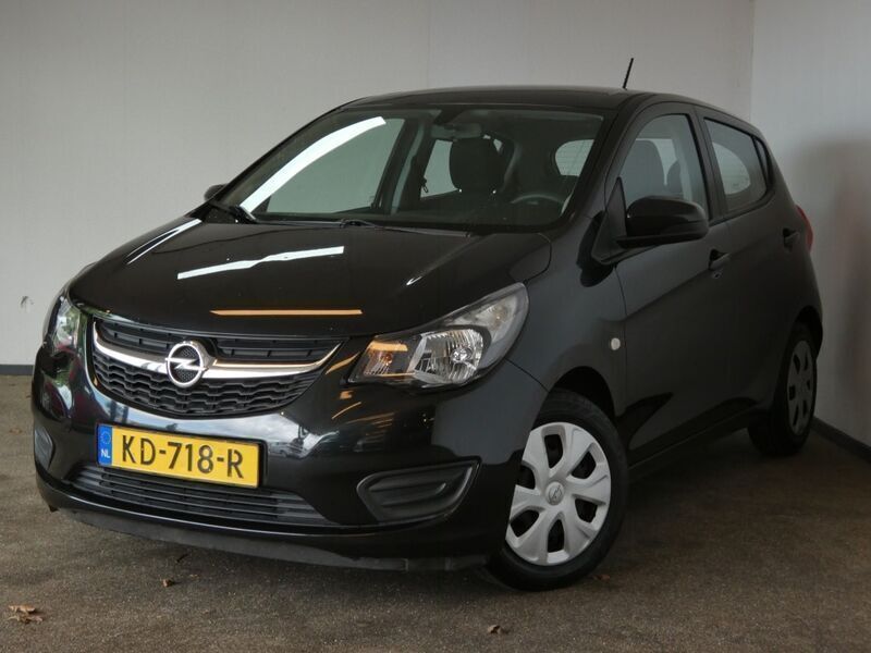 Zwart Gebruikt 2016 Opel Karl Edition Hatchback | € 5.950 (Eerlijke prijs) - Afbeelding 1/4