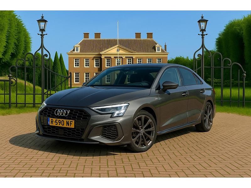 Grijs Gebruikt 2022 Audi A3 S-Line Sedan | € 21.900 (Goede deal) - Afbeelding 1/3
