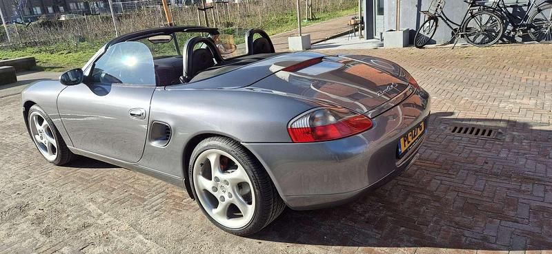 Occasion Porsche Boxster 252 PK (185 kW) 2002 Grijs Cabriolet