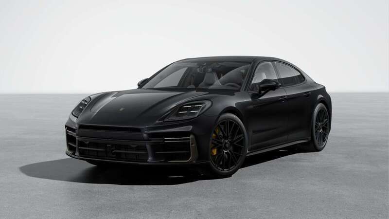 Zwart Nieuw 2025 Porsche Panamera Turbo S Sedan | € 281.151 - Afbeelding 1/4