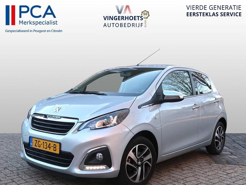 Grijs Gebruikt 2019 Peugeot 108 Allure Hatchback | € 10.700 (Iets duurder) - Afbeelding 1/4