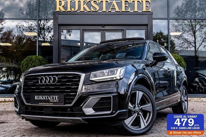 Zwart Occasion 2020 Audi Q2 S-Line SUV | € 29.900 (Eerlijke prijs) - Afbeelding 1/4