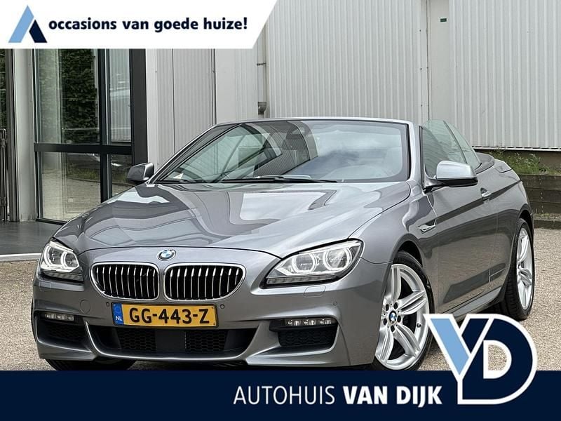 Grijs Occasion 2015 BMW 640 Cabriolet Executive Cabriolet | € 33.950 (Goede deal) - Afbeelding 1/4
