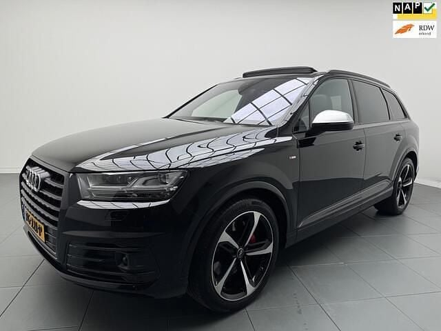 Zwart Gebruikt 2016 Audi Q7 S-line plus SUV | € 34.950 (Iets duurder) - Afbeelding 1/4