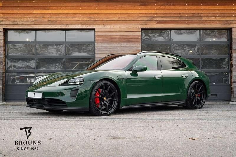 Groen Gebruikt 2022 Porsche Taycan Cross Turismo SUV | € 77.645 (Goede deal) - Afbeelding 1/4