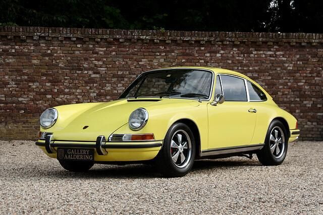 Geel Gebruikt 1971 Porsche 911S Coupé | € 165.000 - Afbeelding 1/4