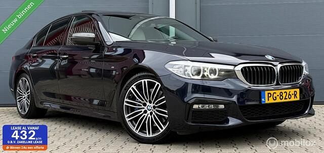 Zwart (metallic) Occasion 2017 BMW 530 Executive Sedan | € 24.950 (Eerlijke prijs) - Afbeelding 1/4