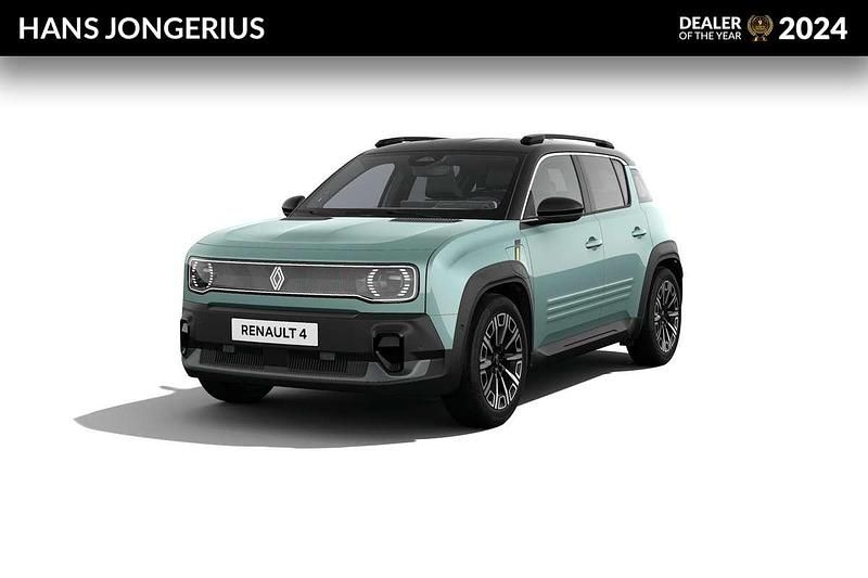 Groen Nieuw 2025 Renault 4 E-Tech Iconic SUV | € 36.903 - Afbeelding 1/4