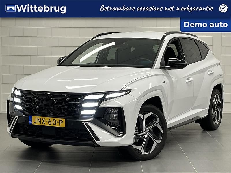 Wit parelmoer Occasion 2026 Hyundai Tucson N Line SUV | € 44.925 (Eerlijke prijs) - Afbeelding 1/3