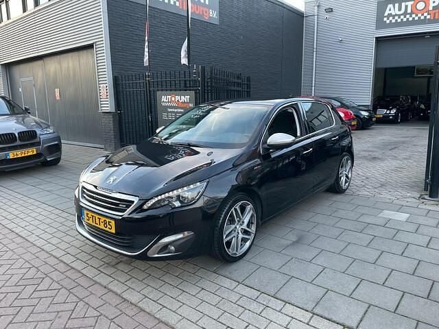 Zwart Occasion 2014 Peugeot 308 GT-line Hatchback | € 5.999 (Eerlijke prijs) - Afbeelding 1/4