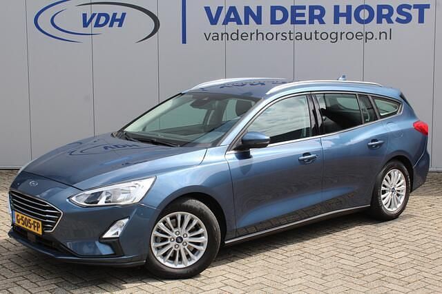 Blauw, metallic lak Gebruikt 2019 Ford Focus Business Edition Stationwagen | € 12.480 (Eerlijke prijs) - Afbeelding 1/3